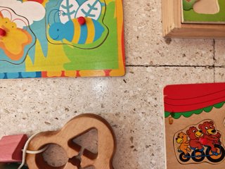 Juegos de madera educativos