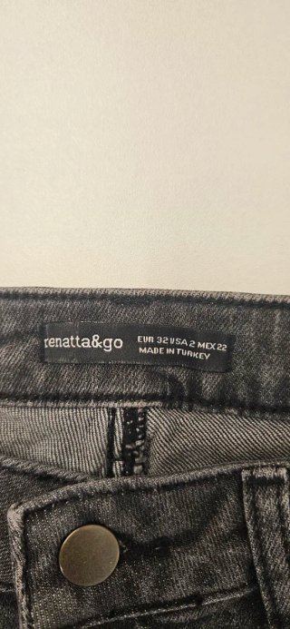 Panatalon vaquero gris talla32