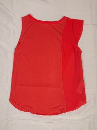 Top Zara W&B Collection coral talla S – combinació