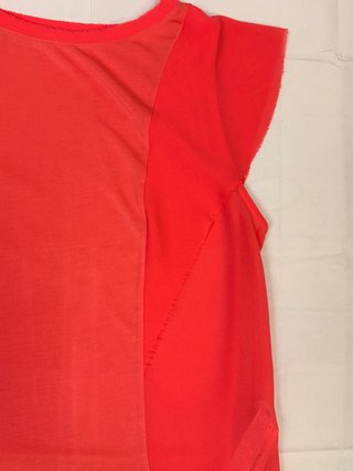 Top Zara W&B Collection coral talla S – combinació
