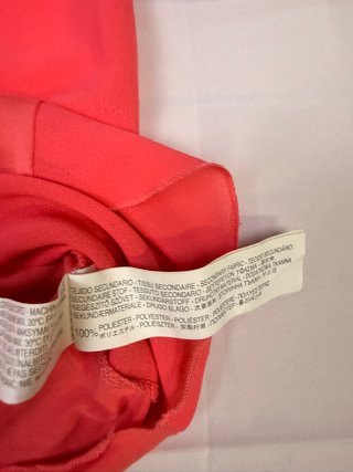 Top Zara W&B Collection coral talla S – combinació