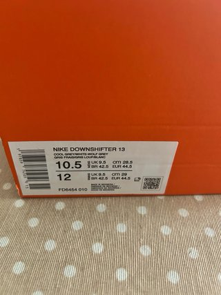 Zapatillas Nike Downfisher 13 Talla 44.5 Nuevas
