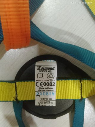 Arnés infantil Simond Spider Kid