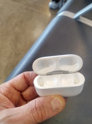 Caja Cargador AirPods Apple Blanca