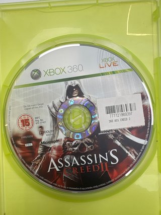 Videojuego Xbox 360 Assassins Creed II