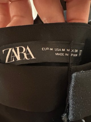 Traje de fiesta Zara negro nuevo