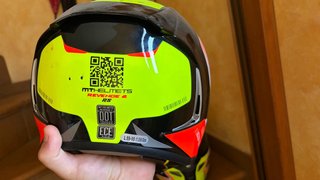 Casco MTHELMETS REVENGE 2 Rs Negro/Verde tallas LM