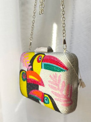 CLUTCH BOLSO fiesta borsa da será bolsa festa