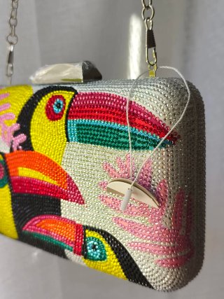 CLUTCH BOLSO fiesta borsa da será bolsa festa