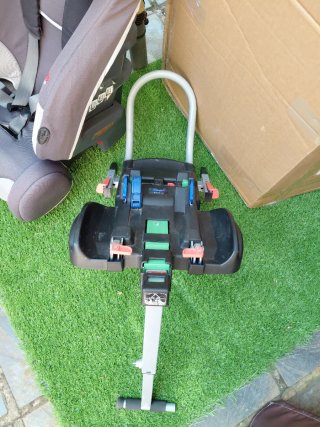 Silla coche Klippan Triofix Recline + el adaptador
