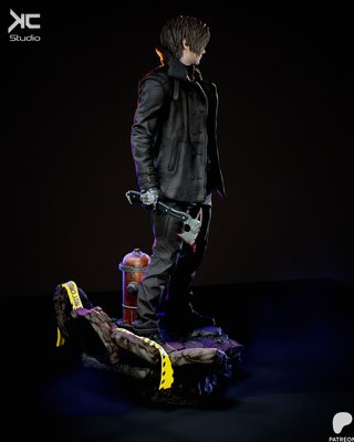 Figura Resina Leon Kennedy