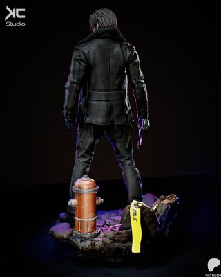 Figura Resina Leon Kennedy