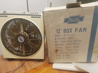 Ventilador de Caja Blue Cross 12
