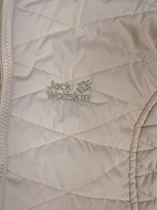 Chaleco Jack Wolfskin Beige Mujer talla XS/S
