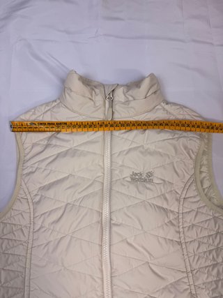 Chaleco Jack Wolfskin Beige Mujer talla XS/S