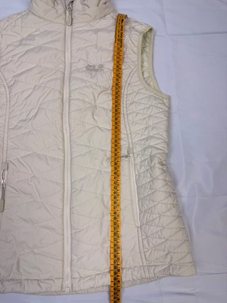 Chaleco Jack Wolfskin Beige Mujer talla XS/S