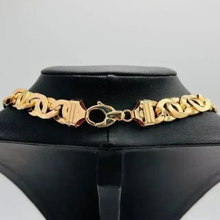 CADENA TIPO CARTIER TIGRE. Hueca. Oro 18k.