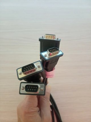 Adaptador Serie RS-232 DB25 a DB9