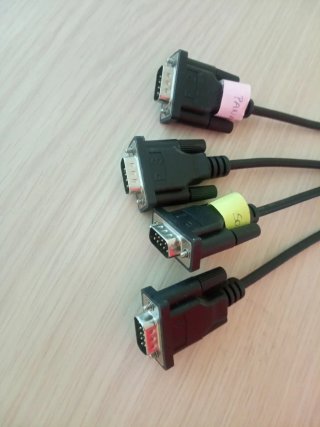 Adaptador Serie RS-232 DB25 a DB9