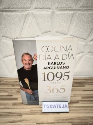 Libro cocina Karlos Arguiñano Cocina día a día