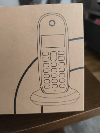 Teléfono Motorola C1001CB Negro