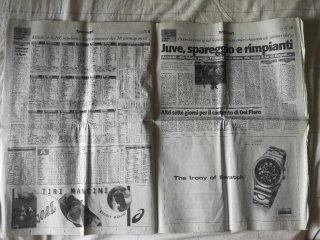 Giornale Tuttosport 24 Maggio 1999