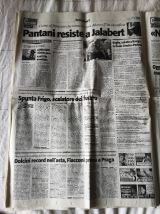 Giornale Tuttosport 24 Maggio 1999
