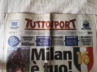 Giornale Tuttosport 24 Maggio 1999