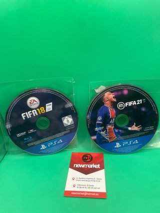 FIFA 18 e FIFA 21 per PS4