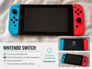 Nintendo Switch Azul y Rojo