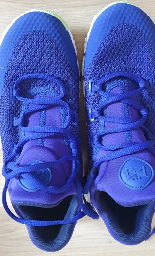 Zapatillas Nike Azules y Moradas