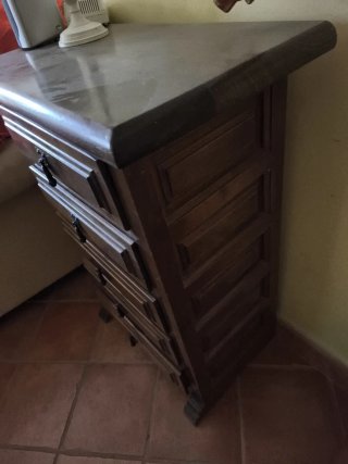 Mueble antiguo barroco madera