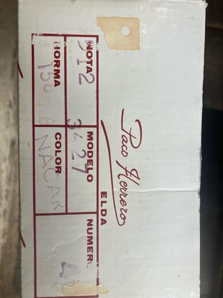 Sandalias piel Paco Herrero Talla 40  Blanco nácar