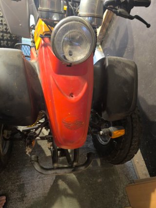 Quad 150cc Off-road Naranja/Plata