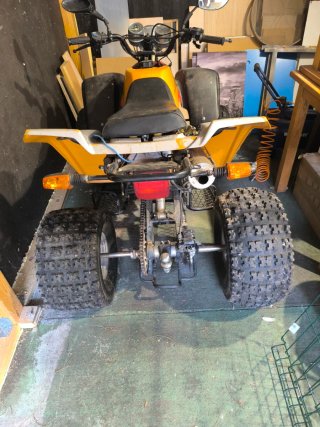 Quad 150cc Off-road Naranja/Plata