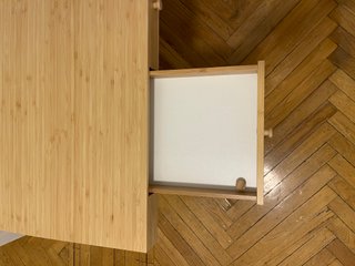 Escritorio LILLÅSEN bambú/metal Ikea