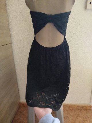 Vestido palabra de honor talla M pimkie