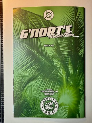 Comic USA G’nort 1 2025 Parrillo Firma COA Ltd.800