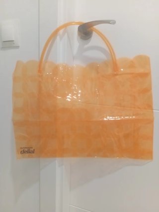 Bolsa de playa/piscina naranja