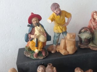 Pastori presepe resina