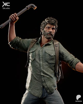 Figura Resina Joel The Last of Us