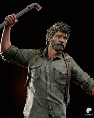 Figura Resina Joel The Last of Us