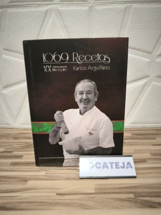 Libro cocina Karlos Arguiñano 1060 recetas
