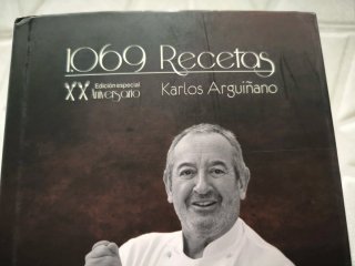 Libro cocina Karlos Arguiñano 1060 recetas