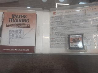 Videojuego Nintendo DS maths training
