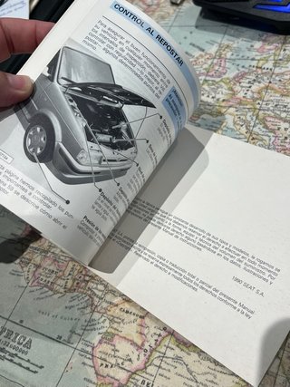 Manual Seat Ibiza 1990 y libro servicio