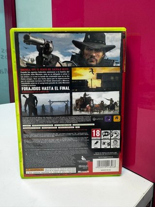 Videojuego Xbox 360 red dead redemption