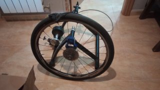 Rodillo para bicicleta 26 y ruedas de rodillo