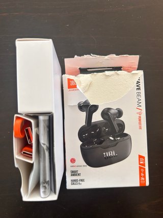 Auriculares JBL Wave Beam Negro