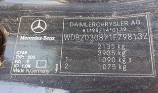 Elevalunas trasero izquierdo mercedes clase 273418
